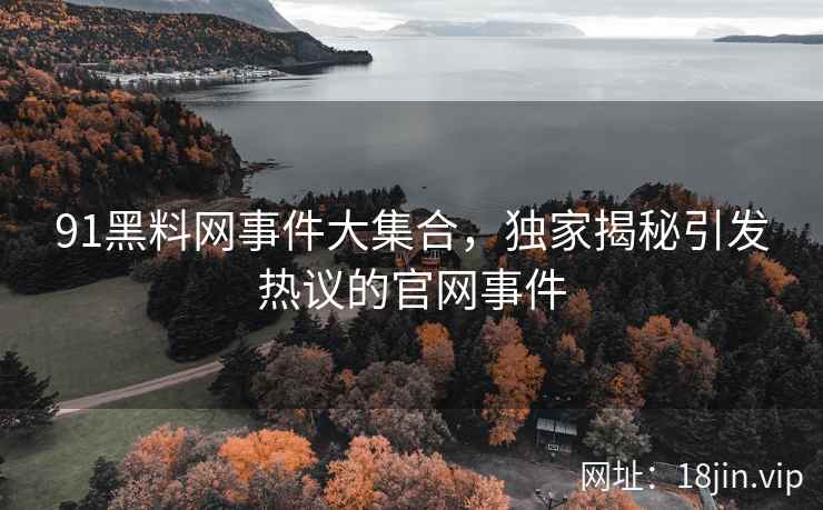 91黑料网事件大集合，独家揭秘引发热议的官网事件