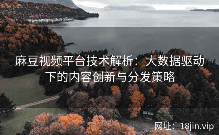 麻豆视频平台技术解析：大数据驱动下的内容创新与分发策略