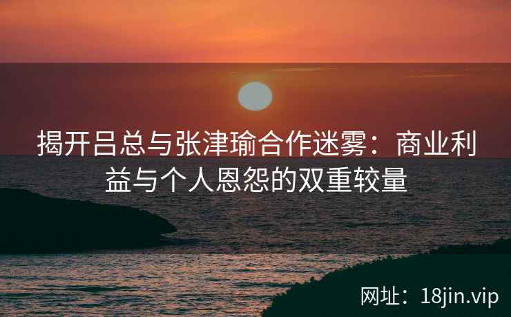 揭开吕总与张津瑜合作迷雾：商业利益与个人恩怨的双重较量